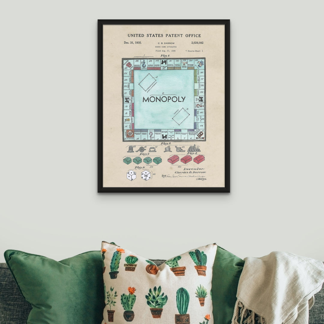 Framed Fishing Lure Patent Prints – Timeless Patents