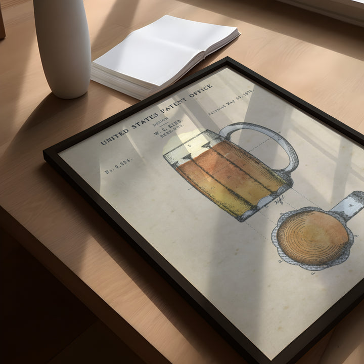 a picture of a cup of coffee on a table