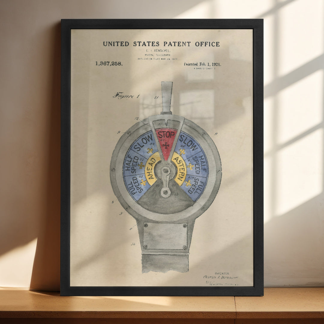 a drawing of a watch on a shelf