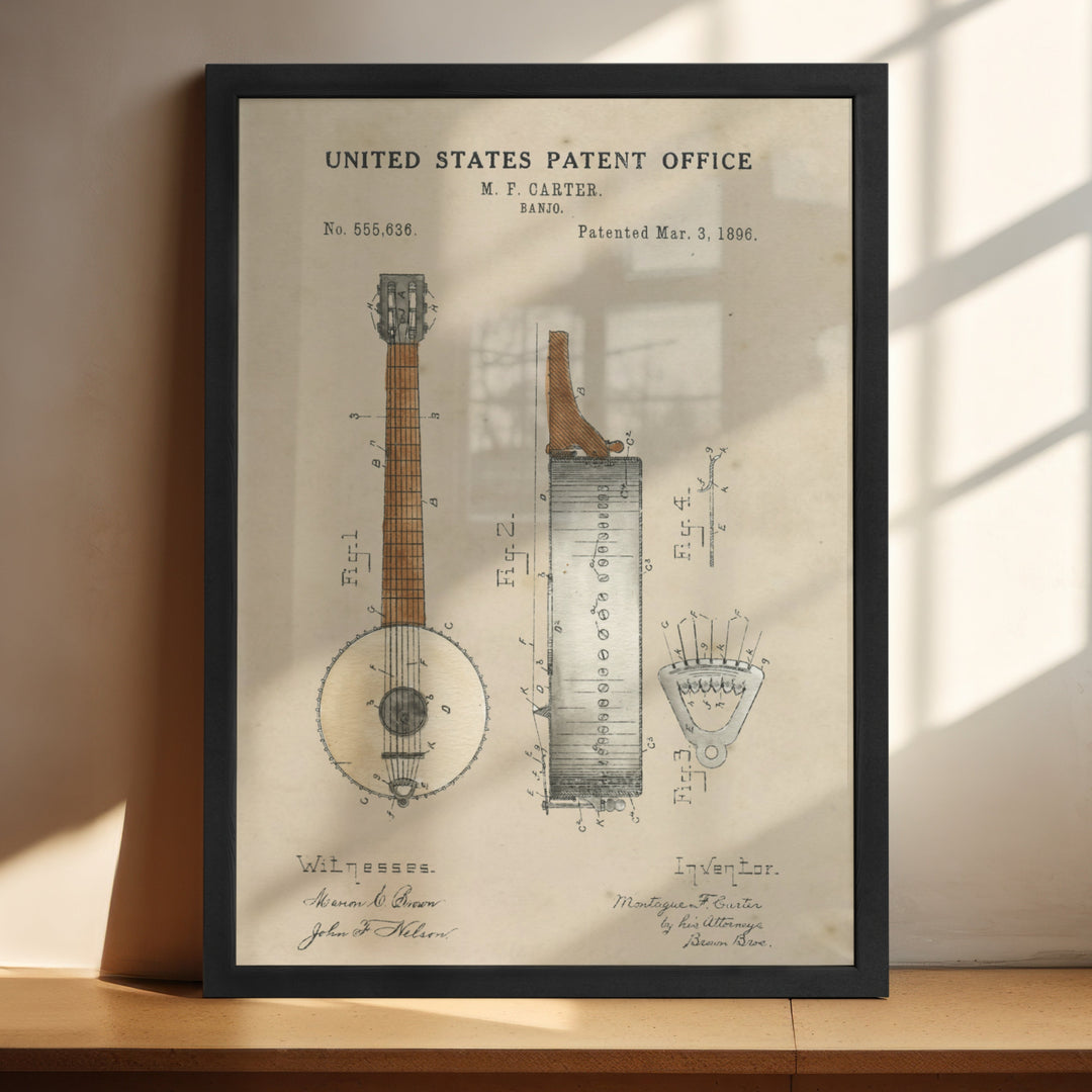 a picture of a guitar and its parts